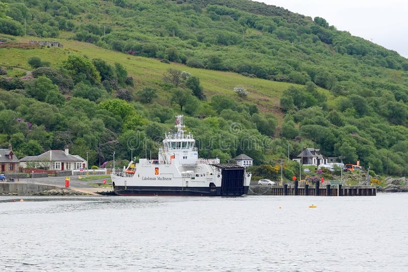 Car ferry at Scottish port editorial stock photo. Image of scottish 280487108