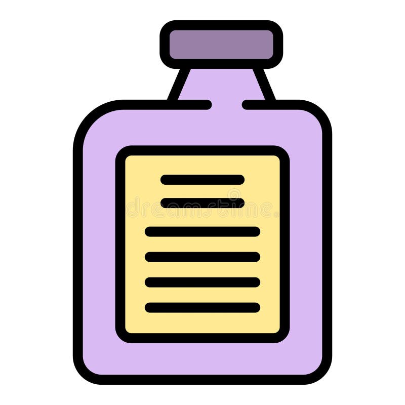 Car fluid bottle icon vector flat vector illustration