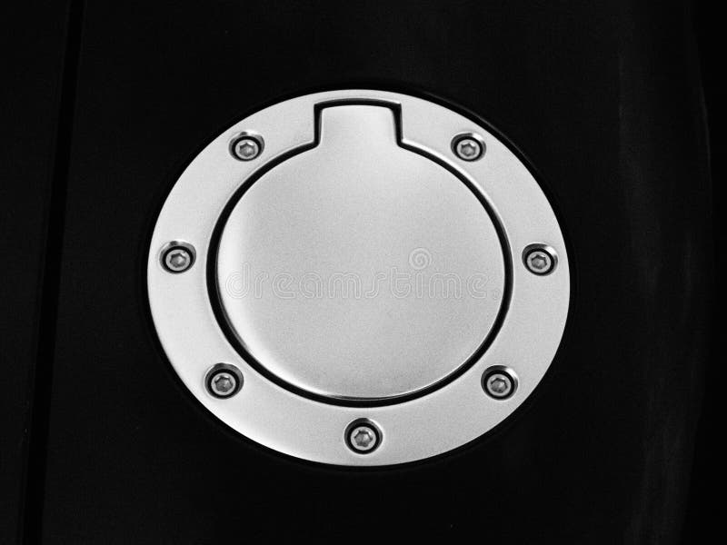 Classic Car Fuel Cap stock photo. Image of restored, fuel 22921120