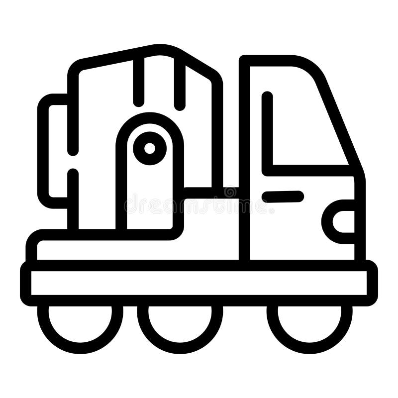 car-game-construction-icon-outline-vecto