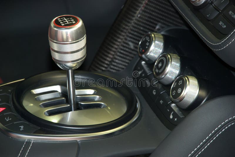 Car gear stick stock image. Image of high, handle, manual 11966713