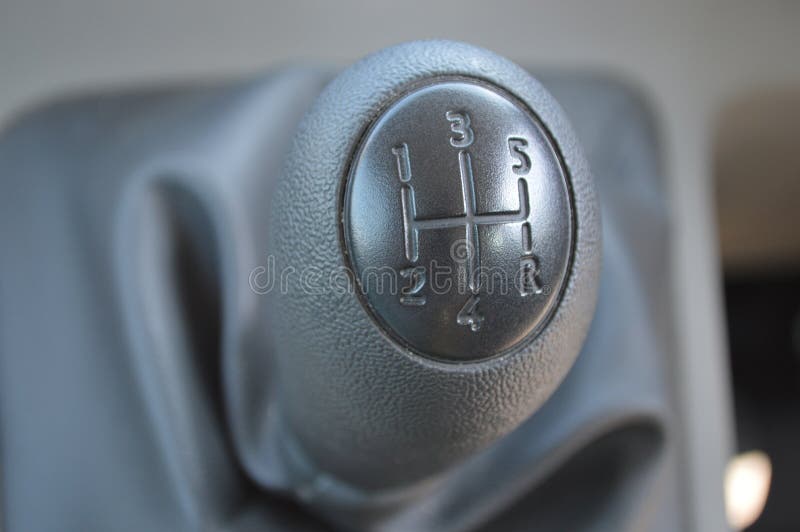 Car Gear Stick stock image. Image of grey, manual, used 33364907