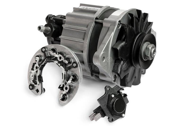 Car Generator and Spare Parts Stock Photo Image of electricity