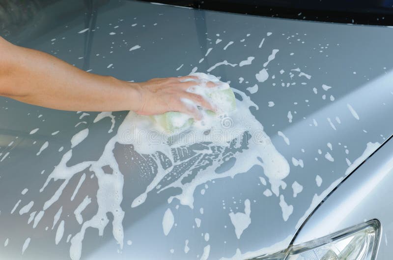 Car wash stock photo. Image of carwash, cleaning, blue 11054858