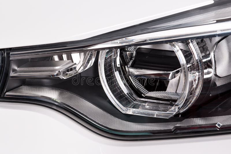 Car head light stock photo. Image of technology, chrome 38577366