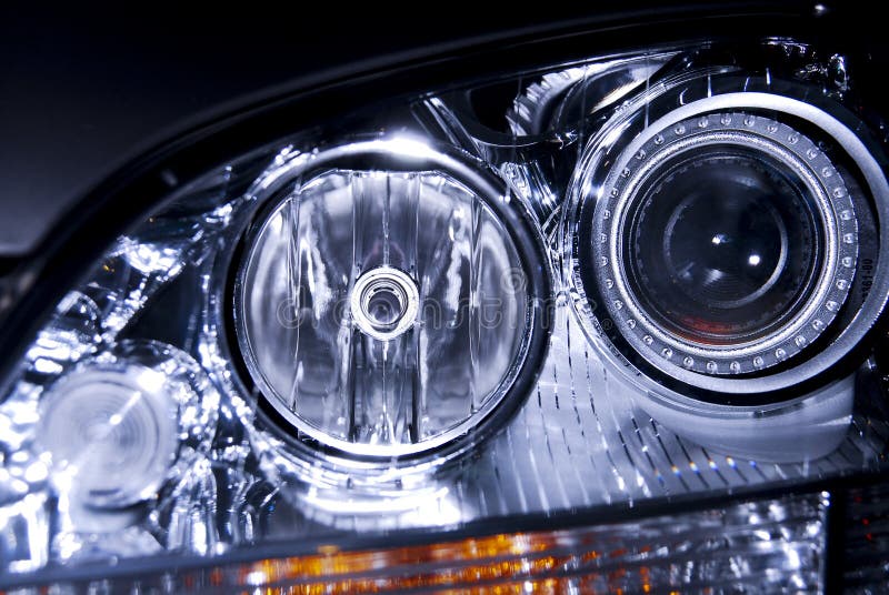 Car Headlight Picture. Image 1558770