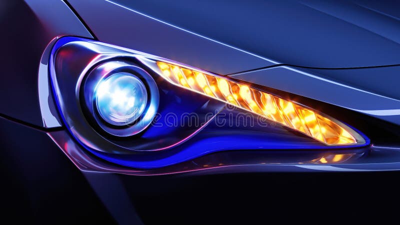 Car Led Headlight Images – Browse 74,528 Stock Photos, Vectors, and Video