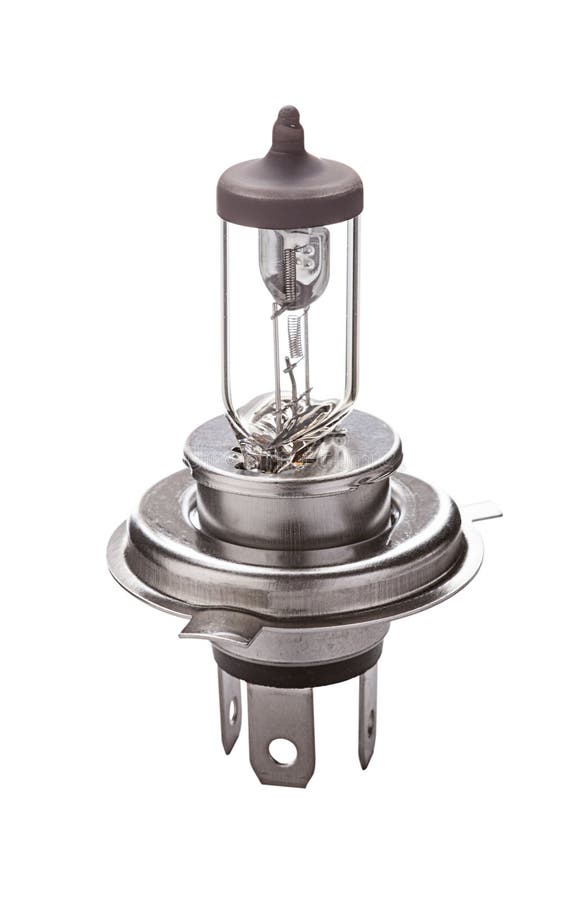Car headlight lamp H4 stock photo. Image of component 50981650