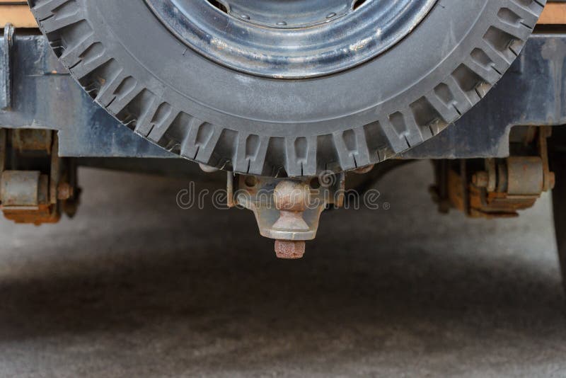 Car hitch closeup stock photo. Image of auto, connection 139954938