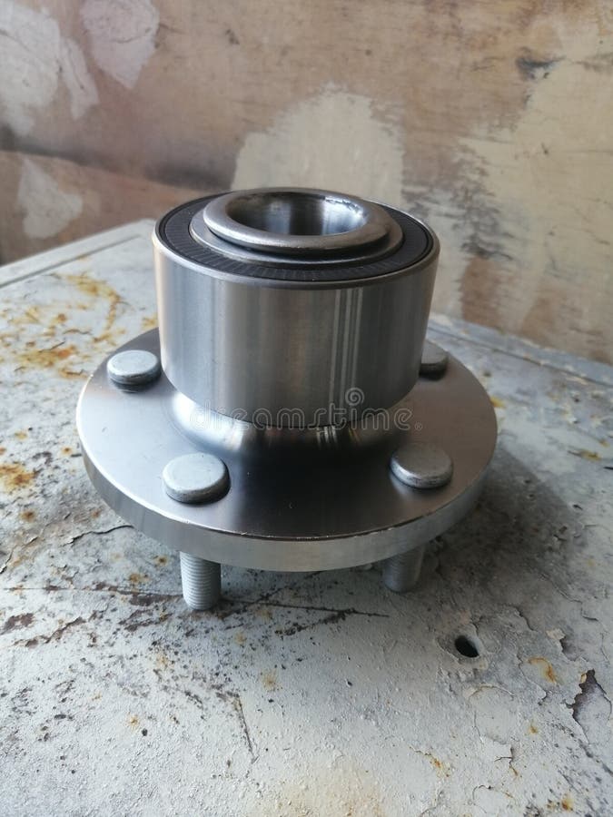 Car Hub Prepared for Replacement Stock Photo Image of story