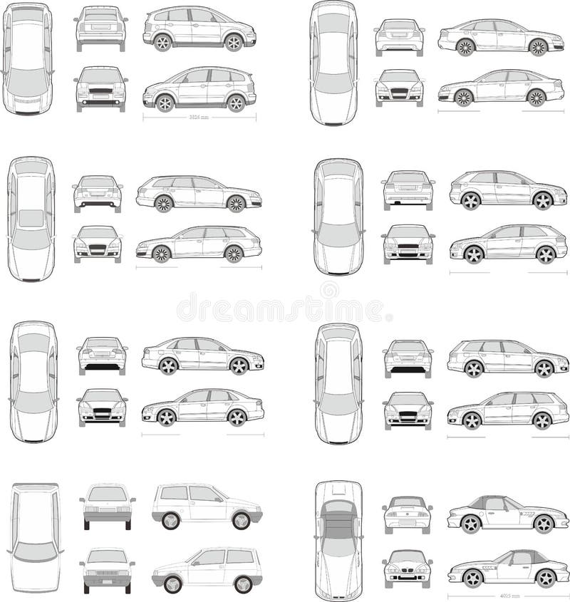 Download Car Park Cars Vehicle Royalty-Free Stock Illustration