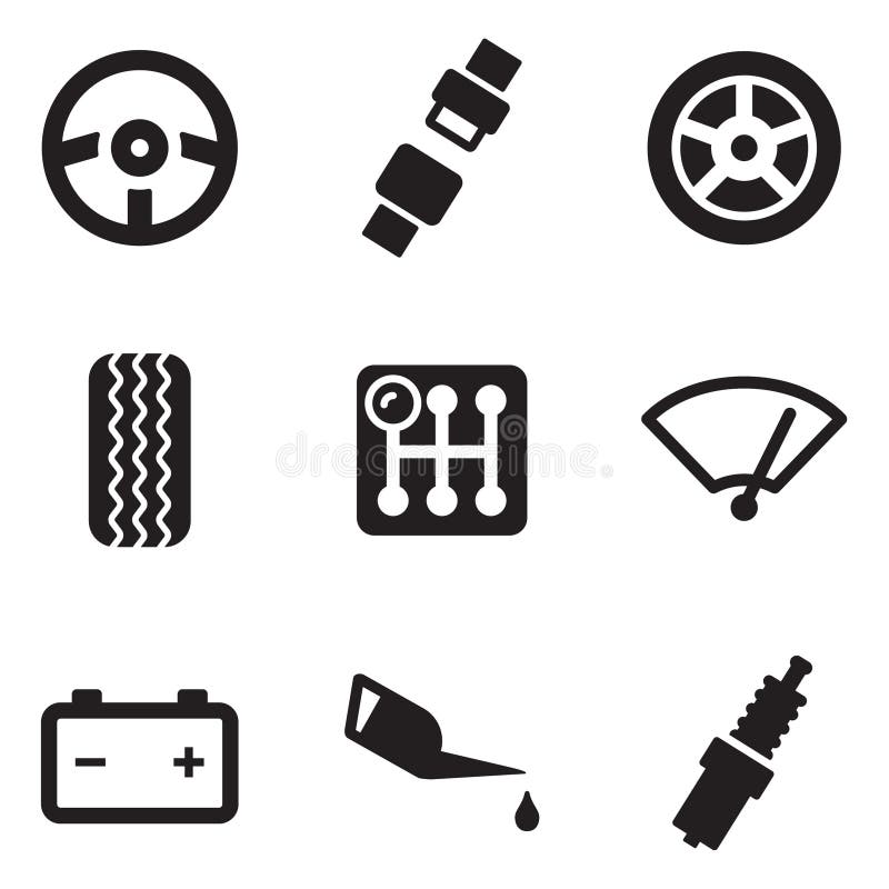 Car Auto Accessories Repair Tool Stock Vector - Illustration of service,  equipment: 19293038