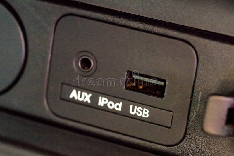 Car Aux Input Stock Photos - Free & Royalty-Free Stock Photos from  Dreamstime