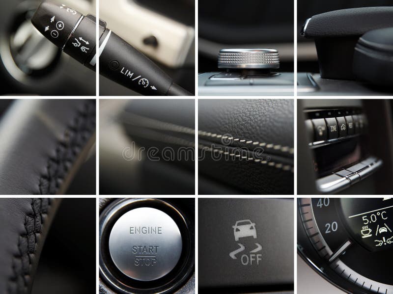 Car interior details