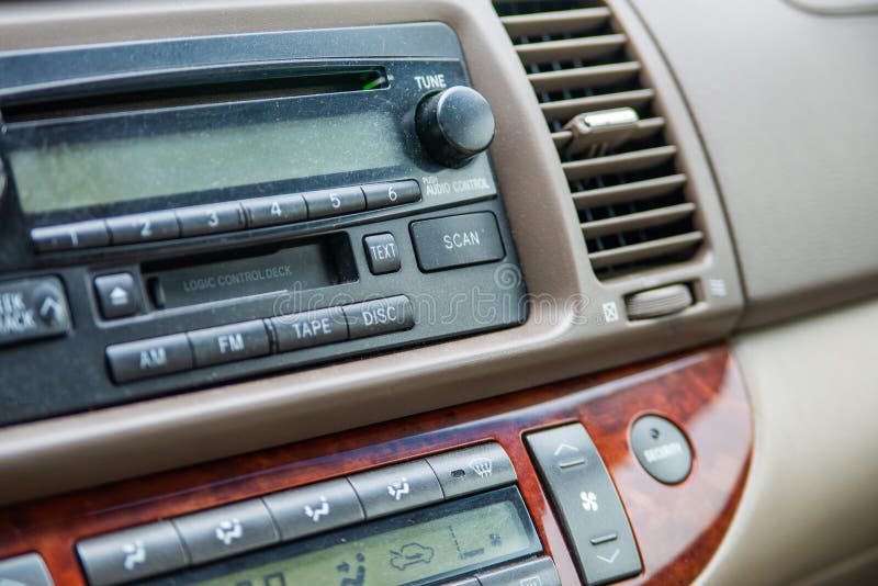 Car Interior. Dust on Front Panel Stock Photo Image of concept, gear