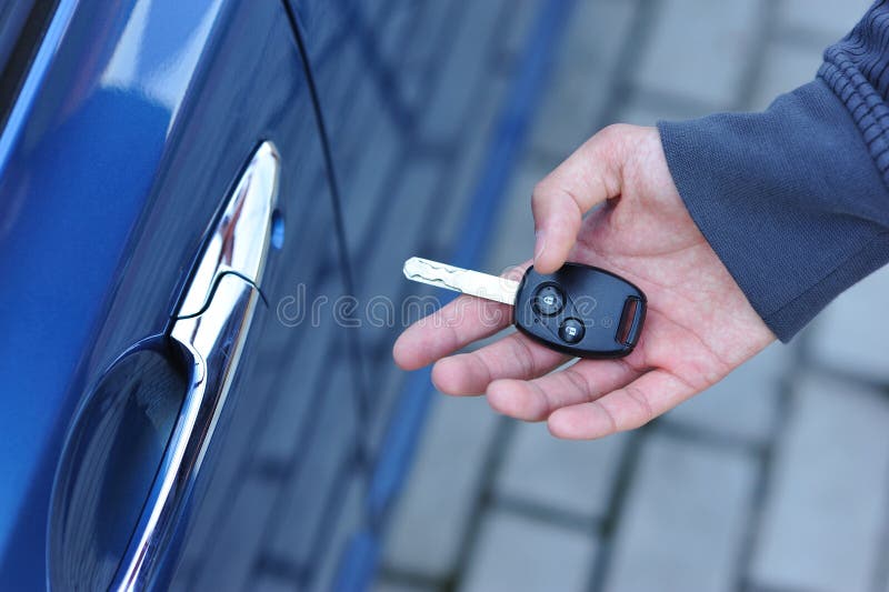 Car key stock image. Image of locking, vehicle, transport 10495405
