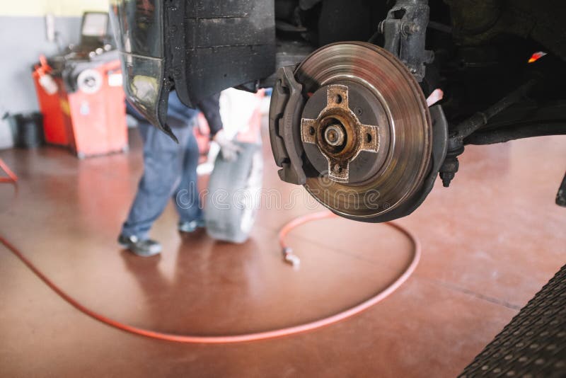 CAR MECHANICAL MAINTENANCE stock image. Image of assistance 170576709