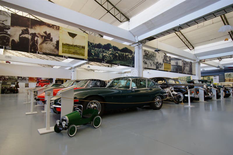 Car Museum Ferdinand Budicki, Zagreb, Croatia. Old cars in the Car Museum Ferdinand Budicki in Zagreb, Croatia royalty free stock image Car Museum Ferdinand Budicki, Zagreb, Croatia. Old cars in the Car Museum Ferdinand Budicki in Zagreb, Croatia royalty free stock image