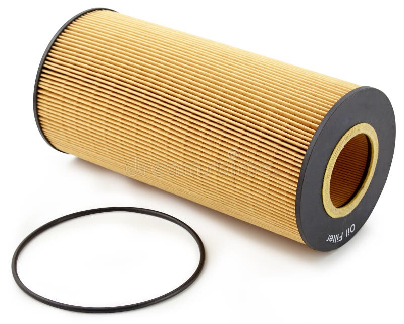 Car oil filter cartridge stock photo. Image of lubrication 183586824
