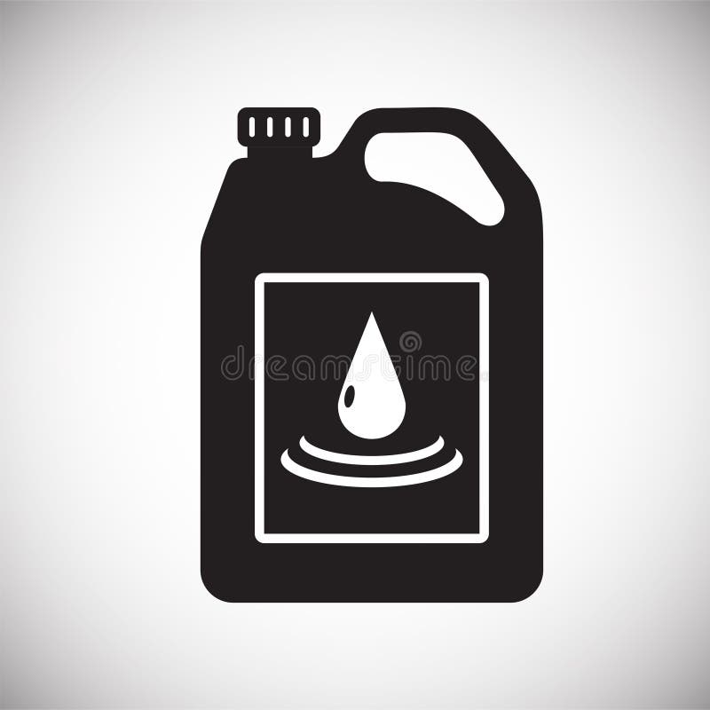 Car Oil Icon on Background for Graphic and  Design. Simple Vector
