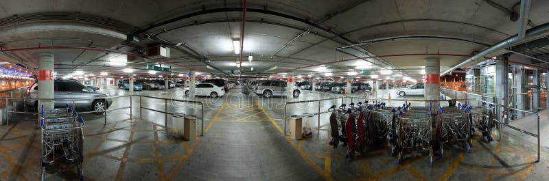 Car park stock images