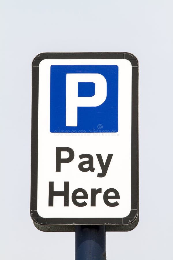 Car Park Pay Sign stock image. Image of signboard, sign 31880551