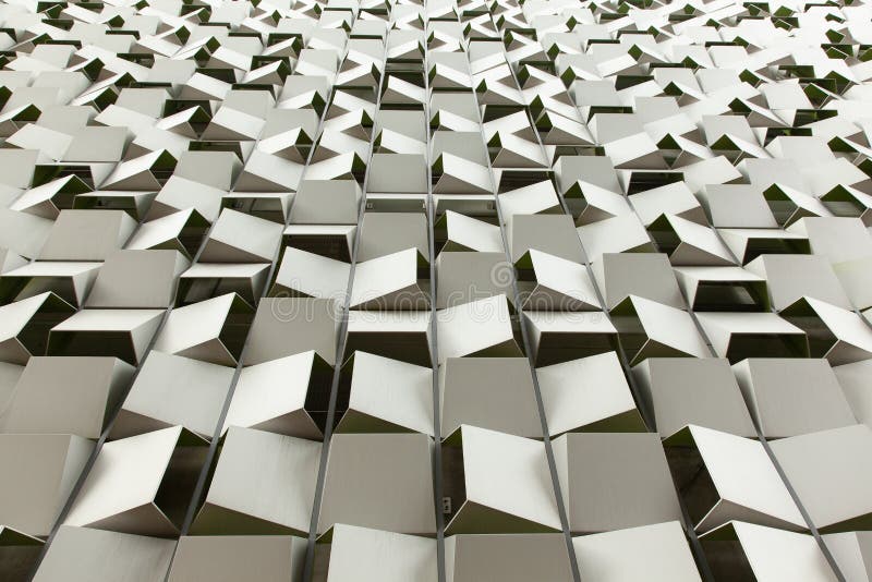 Car park in the shape of a cheesegrater in Sheffield, UK
