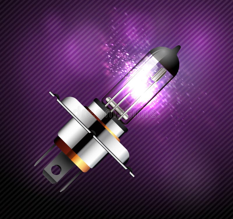 Passenger Car Painted and Built from a Variety of Parts Stock Vector