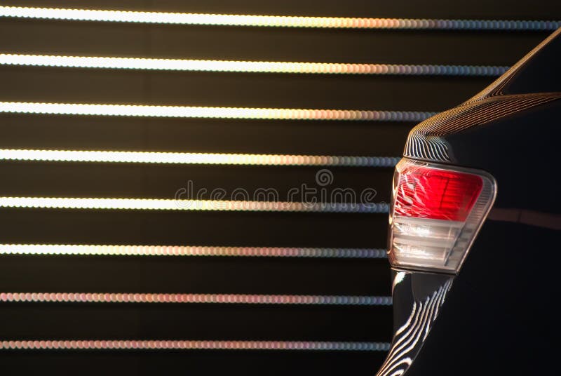 Car profile royalty free stock image