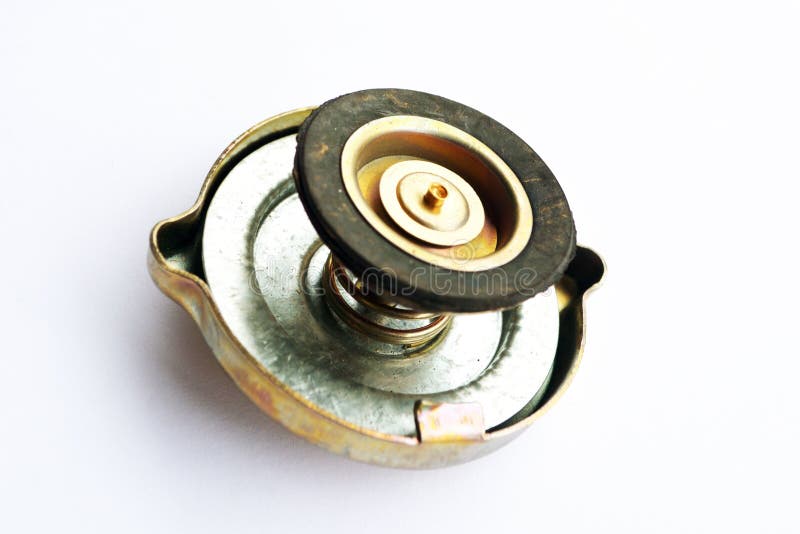 Car Radiator Cap with Warning Stock Image Image of open, vehicle