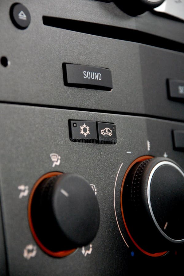 Car Stereo stock image. Image of sound, buttons, disc, adjustment 114709