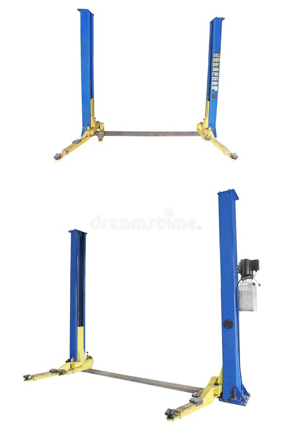Car repair lifts stock image. Image of maintenance, lifting 32360641