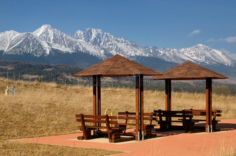 Auto odpočívadlo - Vysoké Tatry, Slovensko