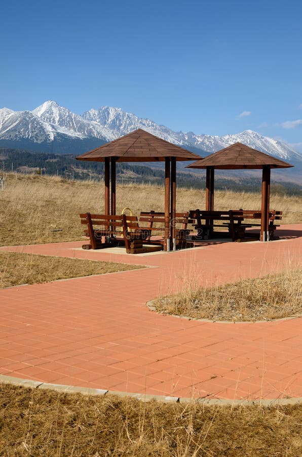 Auto odpočívadlo - Vysoké Tatry, Slovensko