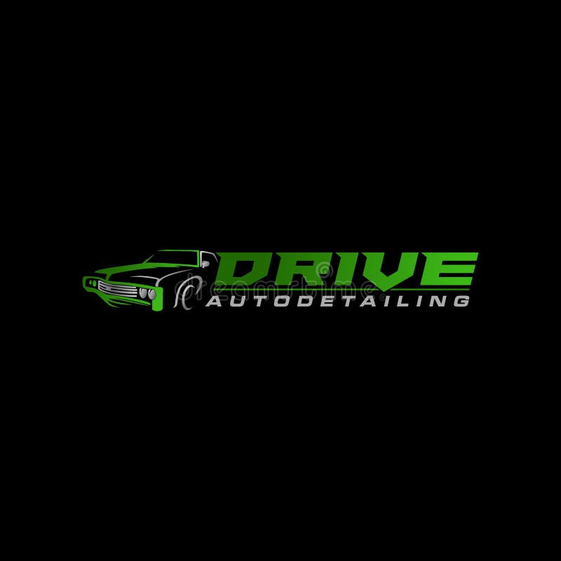 Car Service Business Vector. Auto Vehicle, Autodetail Company Logo ...