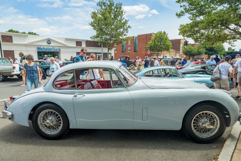 Car Show in Manchester Connecticut Editorial Stock Image Image of