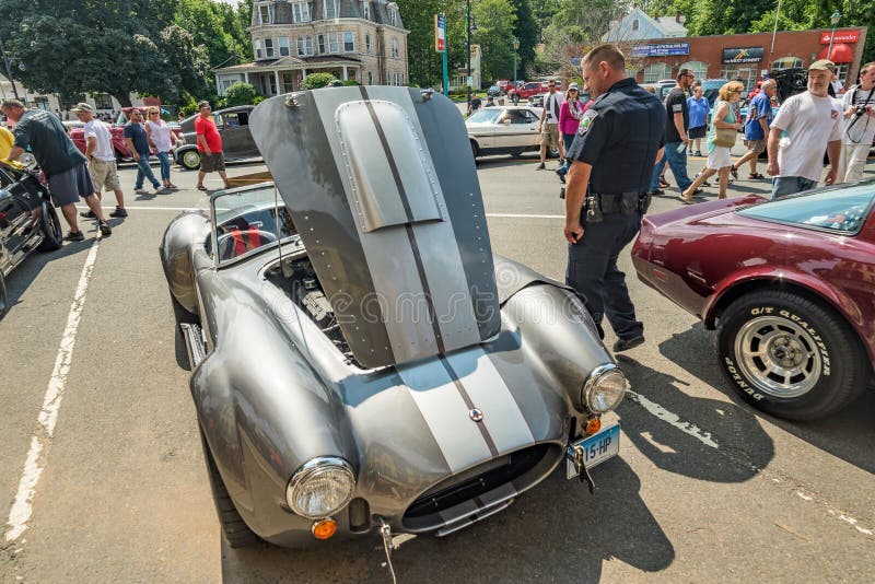 Car Show in Manchester Connecticut Editorial Stock Photo Image of