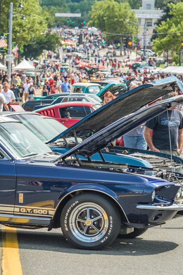 Car Show in Manchester Connecticut Editorial Image Image of