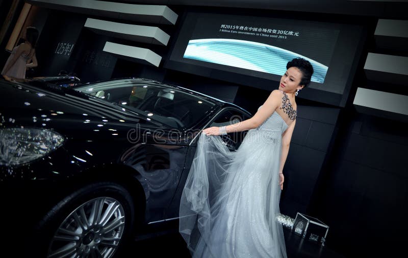 Car show in Wuhan stock images Car show in Wuhan stock images