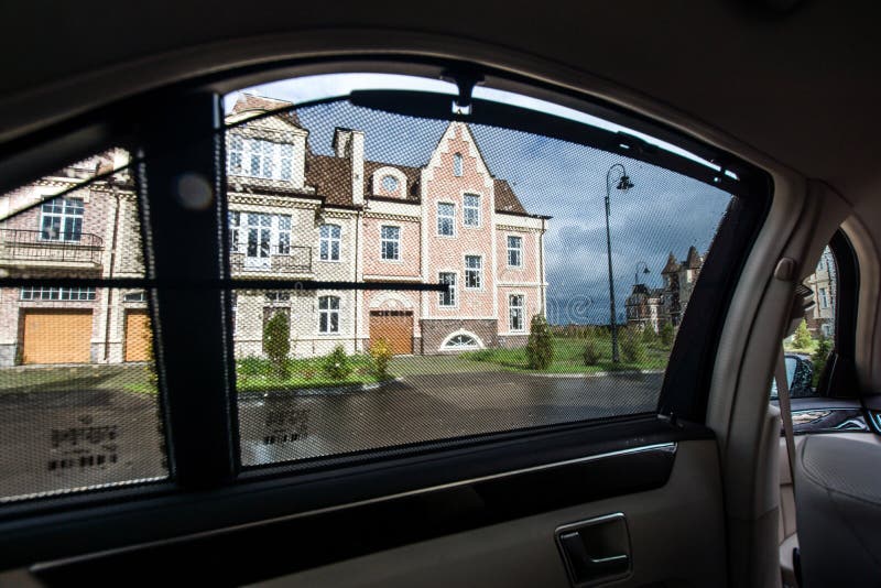 Car Sun Blinds for Passenger Stock Photo Image of blind, transport