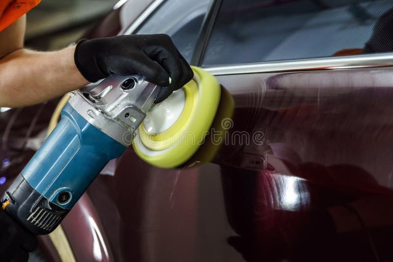 Car surface buffing