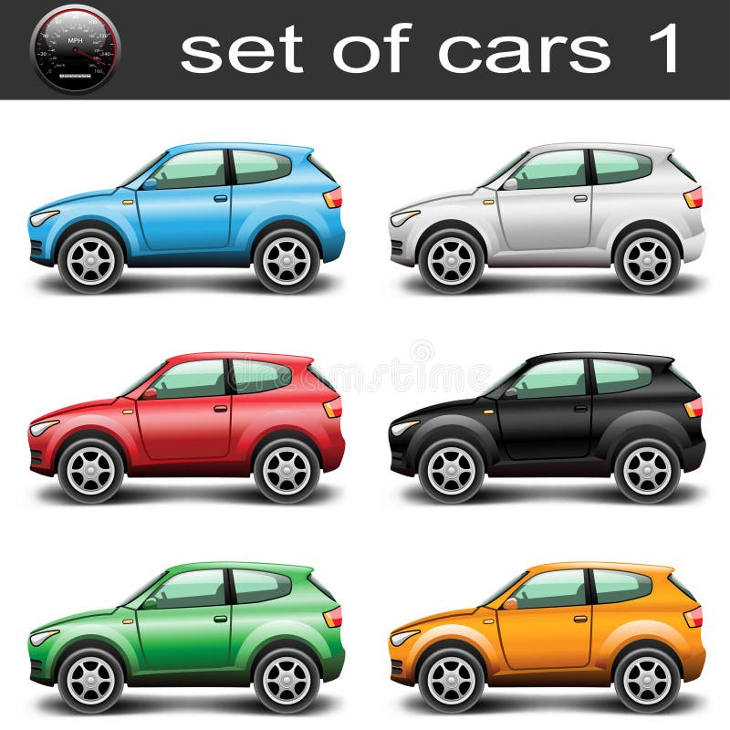 SUV Cartoon Car stock vector. Illustration of isolated - 30706569