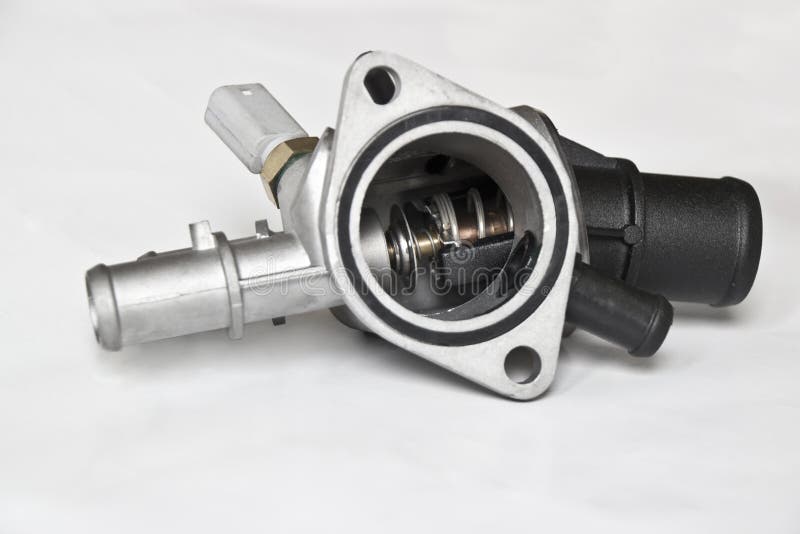 Car thermostat housing stock image. Image of thermostatic 51758813