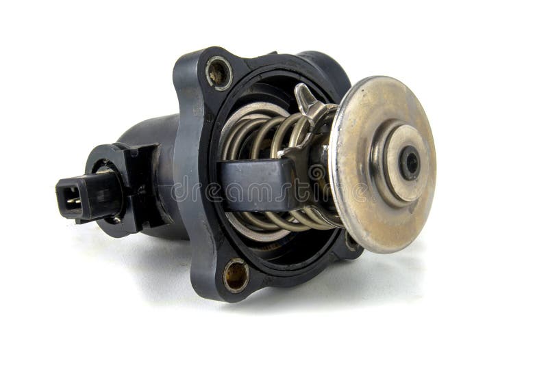 Car Thermostat Isolated on White. Stock Photo Image of motor, cold 262381464