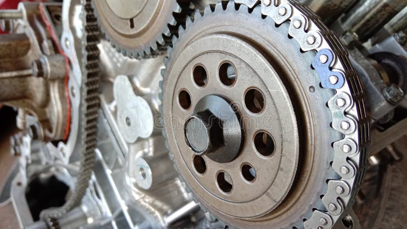 Car Timing Gear with Chian India Picture Technical and Technology Stock