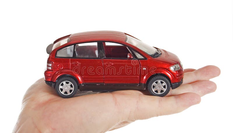 Car toy hand hand man s