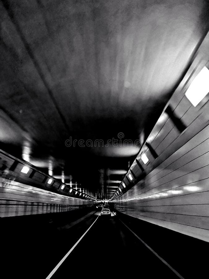 Car Tunnel underground stock image. Image of white, tunnel 167950947