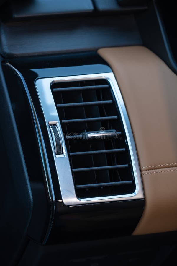Car Ventilation Vent Grille Stock Image - Image of adjust, condition:  141733931