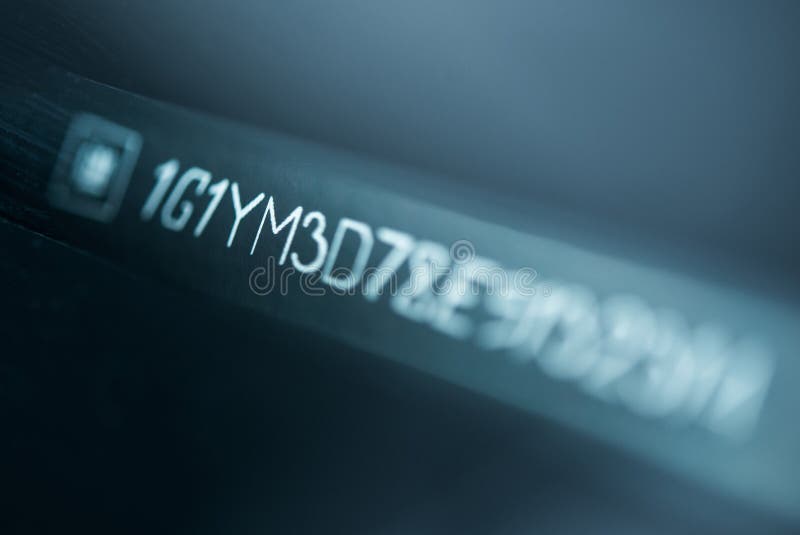 Car Vin Number stock images Car Vin Number stock images