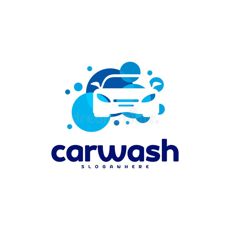 car wash logo Template